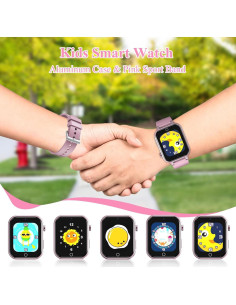 Reloj Inteligente Goodatech GD07 para Niños 4-12 Años Rosa 2