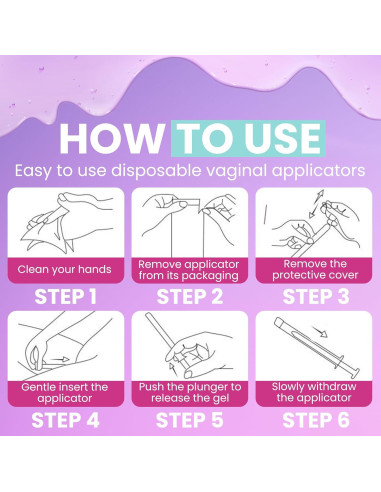 Hidratante Vaginal Hydro GYN | 10 Aplicadores Pre Llenos | Ácido Hialurónico