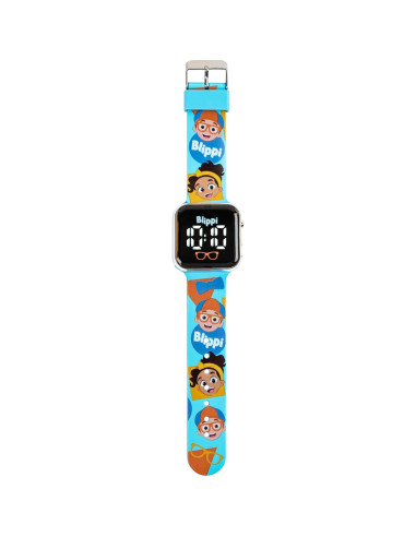 Reloj LED para Niños Blippi - Correa Azul Interactiva