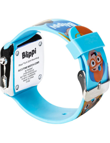 Reloj LED para Niños Blippi - Correa Azul Interactiva