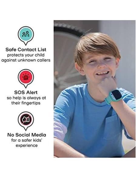 Reloj Inteligente Spacetalk Adventurer GPS 4G Niños Negro