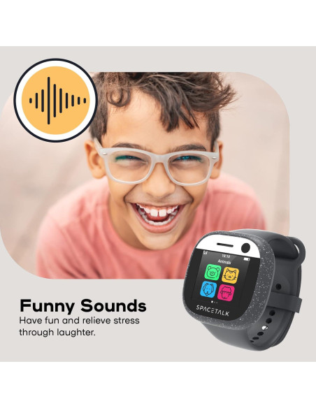 Reloj Inteligente Spacetalk Adventurer GPS 4G Niños Negro