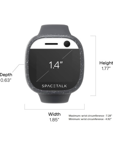 Reloj Inteligente Spacetalk Adventurer GPS 4G Niños Negro
