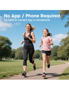 Reloj Inteligente Kummel Rosa para Niños con Monitor de Fitness 2