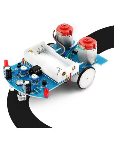 Kit de Soldadura MiOYOOW Coche Robot Seguidor Línea STEM