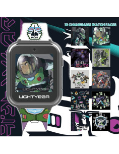 Reloj inteligente Accutime Buzz Lightyear 40mm para niños 2