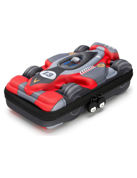 Estuche de Lápices Rockpapa Auto de Carreras 24x7x14 cm