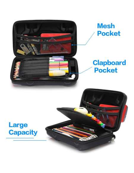 Estuche de Lápices Rockpapa Auto de Carreras 24x7x14 cm