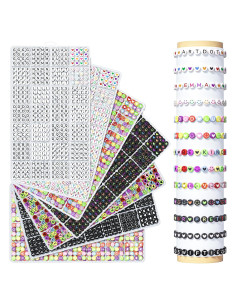 ARTDOT Kit de Cuentas de Letras 9800 Piezas para Pulseras
