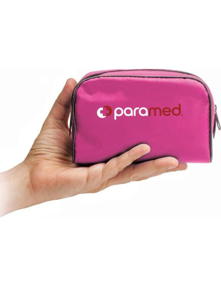 Esfigmomanómetro Paramed Rosa - Manguito Universal 22-42 cm