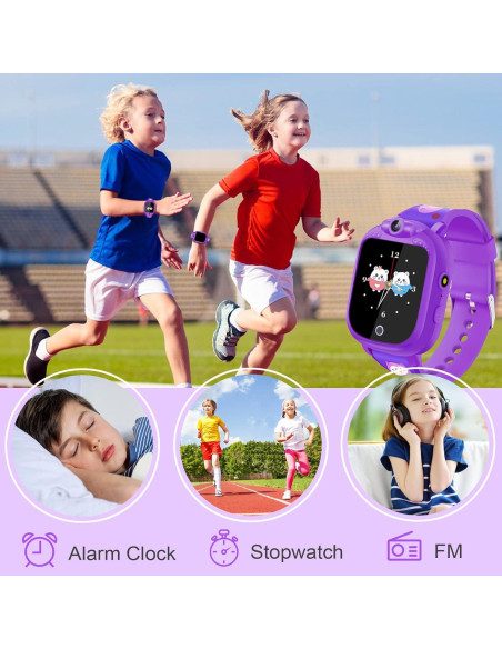 Reloj PROGRACE para Niños con Cámara y Juegos 4-12 Años Reloj PROGRACE para Niños con Cámara y Juegos 4-12 Años