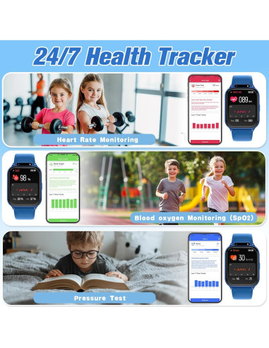 Reloj Inteligente Sootingot P70 Niños 1.85" IP68 Salud