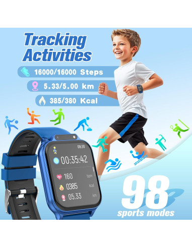 Reloj Inteligente Sootingot P70 Niños 1.85" IP68 Salud