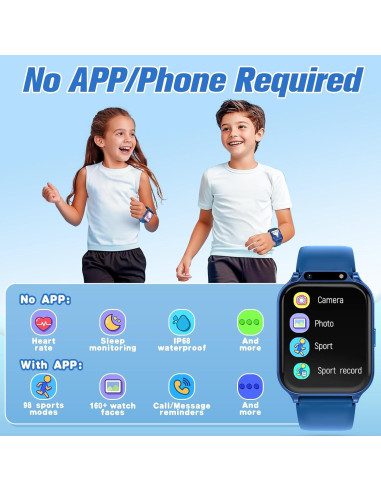 Reloj Inteligente Sootingot P70 Niños 1.85" IP68 Salud