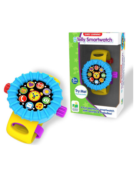 Reloj Inteligente On The Go Telly - Juguete Educativo 0.19 kg Reloj Inteligente On The Go Telly - Juguete Educativo 0.19 kg
