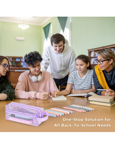 Set de Papelería Asten con 12 Marcadores y 5 Bolígrafos