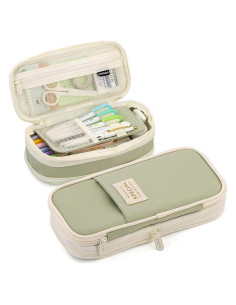 Estuche de Lápices MAMUNU Verde Expandible 21x10 cm