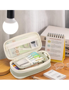 Estuche de Lápices MAMUNU Verde Expandible 21x10 cm 2