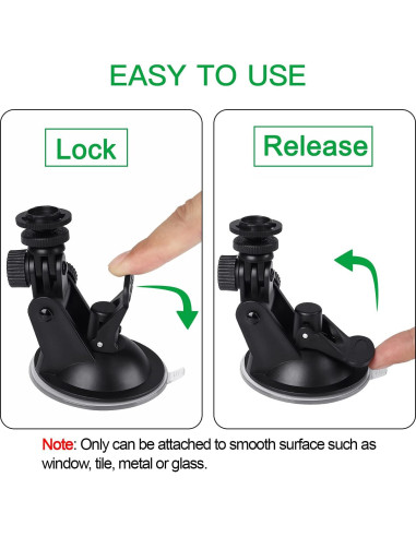 Soporte de Ventosa ALERTCAM para Cámara Blink XT/XT2 y Mini