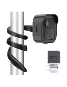 Soporte Flexible Gresur para Blink Outdoor - Impermeable Negro