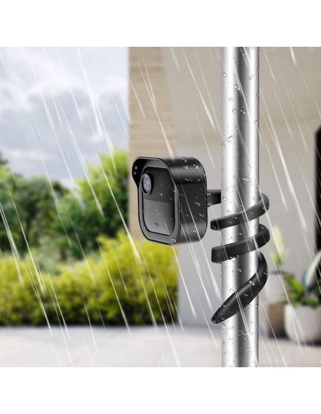 Soporte Flexible Gresur para Blink Outdoor - Impermeable Negro