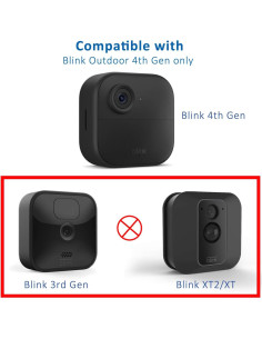 Soporte para Cámara Blink Exterior 4ta Gen 5 Piezas Ajustable 2