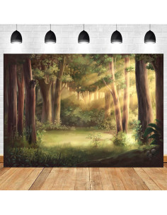 Fondo de Fotografía Selva Tropical 3x2.4m Vinilo ASDCXZ 2