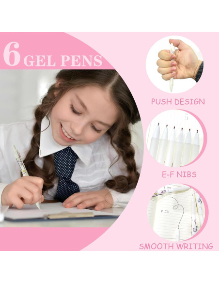 Conjunto Escolar Kawaii Unicornio TSILRMSAFMAO 12 Piezas Conjunto Escolar Kawaii Unicornio TSILRMSAFMAO 12 Piezas