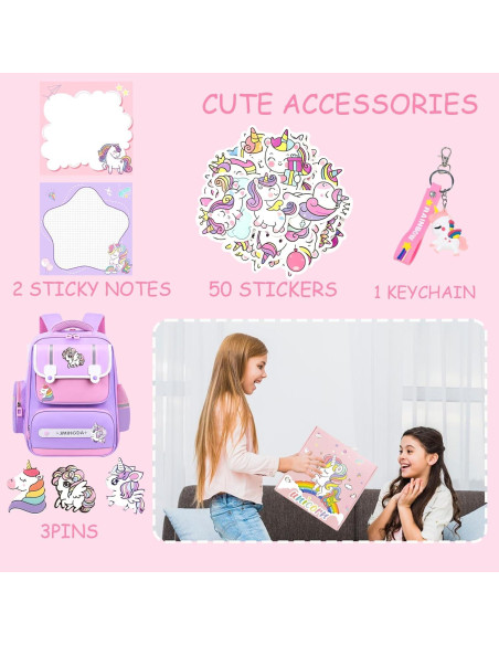 Conjunto Escolar Kawaii Unicornio TSILRMSAFMAO 12 Piezas Conjunto Escolar Kawaii Unicornio TSILRMSAFMAO 12 Piezas