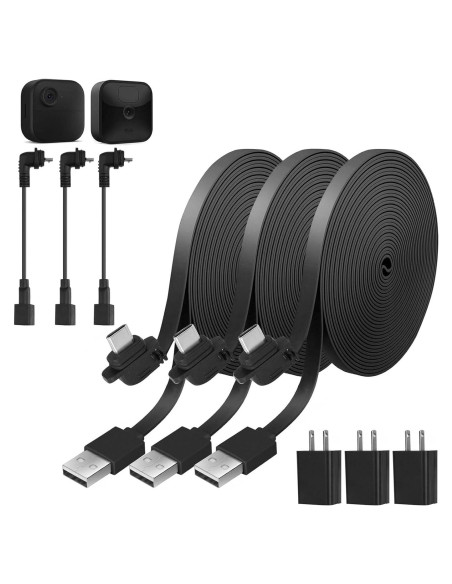 Cable de Poder Uogw 9.1m para Cámara Blink Outdoor 4 y XT