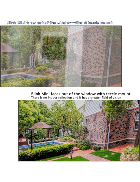 Soporte de Ventana Teccle B-AWM para Cámara Blink Mini