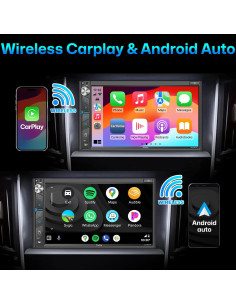 Estéreo de Coche SJoyBring JOY-W019 7" HD Bluetooth CarPlay 2