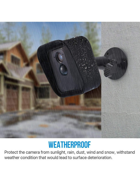 Soporte de Pared Frienda 360 y Funda Silicona para Blink XT