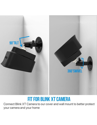 Soporte de Pared Frienda 360 y Funda Silicona para Blink XT