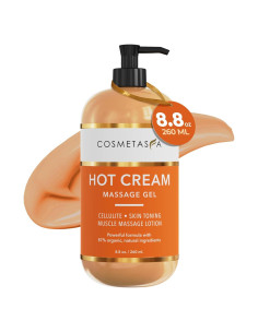Crema Caliente Cosmetasa para Abdomen 250ml - 87% Orgánica