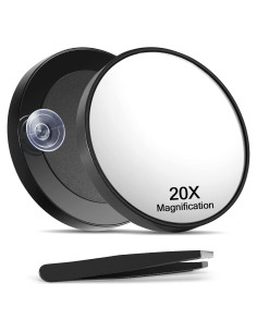 Espejo de Aumento 20X Macaki con Ventosas y Pinzas