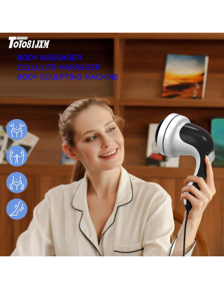 Masajeador de Celulitis TOTO81JXM 8 Cabezas Drenaje Linfático