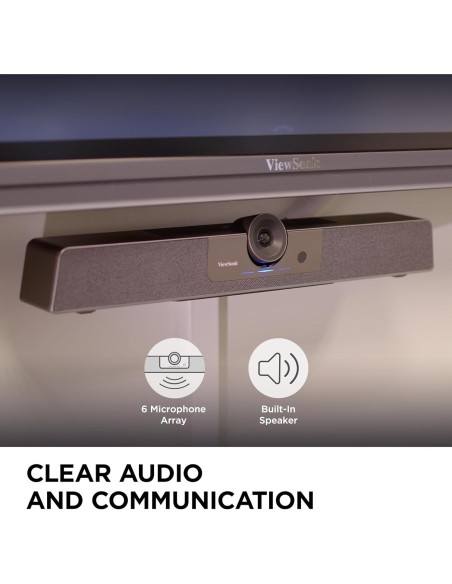 Paquete ViewSonic TRS10-UB Microsoft Teams Rooms 4K UHD