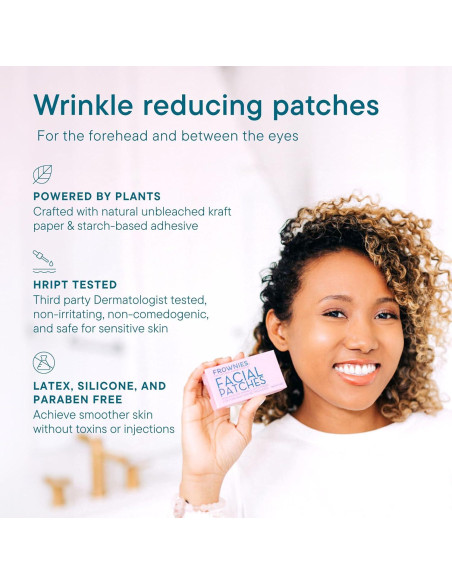 Parches Faciales Frownies 144 unidades Hipoalergénicos