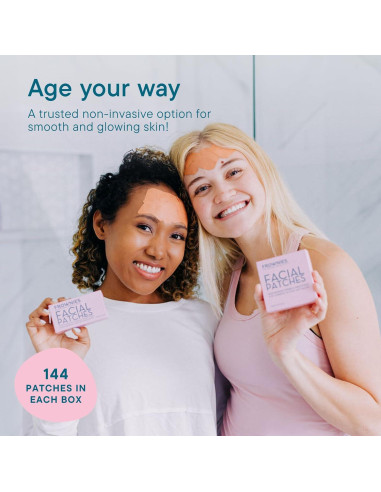 Parches Faciales Frownies 144 unidades Hipoalergénicos