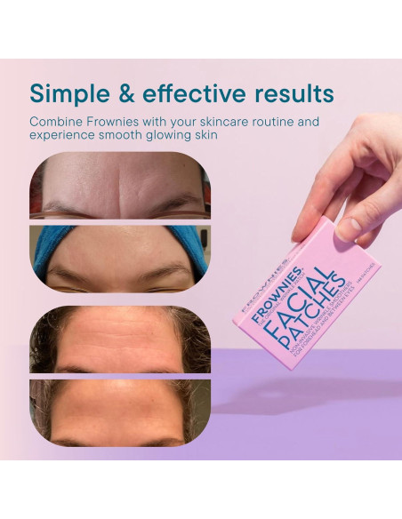 Parches Faciales Frownies 144 unidades Hipoalergénicos