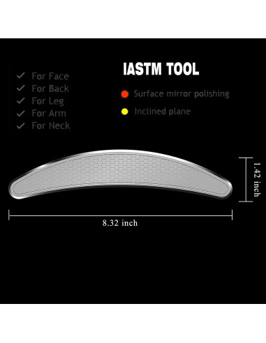 Juego de Herramientas de Masaje BYYDDIY 3 en 1 Acero Inoxidable