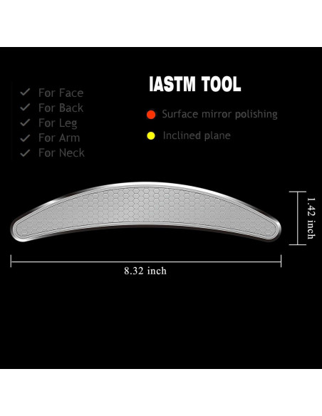 Juego de Herramientas de Masaje BYYDDIY 3 en 1 Acero Inoxidable