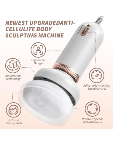 Máquina de Moldeo Corporal PIEARA XMB01 6 Almohadillas