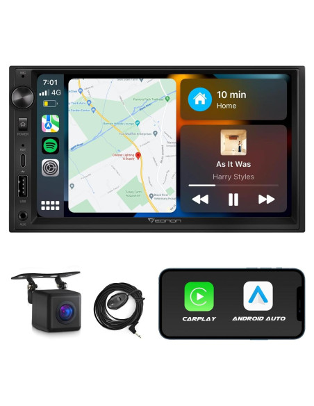 Eonon Estéreo Doble Din 7'' CarPlay Android Auto X3