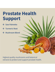 Suplemento Salud Prostática Snap Supplements 90 Cápsulas 2