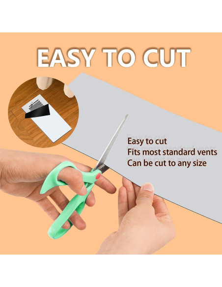 Cubiertas de Ventilación Magnéticas HIDAMAZY 10.16x30.48cm - Paquete de 6