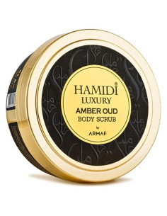 Exfoliante Corporal Ámbar Oud Lujo Hamidi 250ml Piel Suave