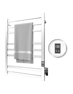 Calentador de Toallas Peaktrivol 8-Bar Acero Inoxidable 304