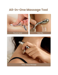 Herramienta de Masaje Lifechill Gua Sha 12.7x6.35cm 2